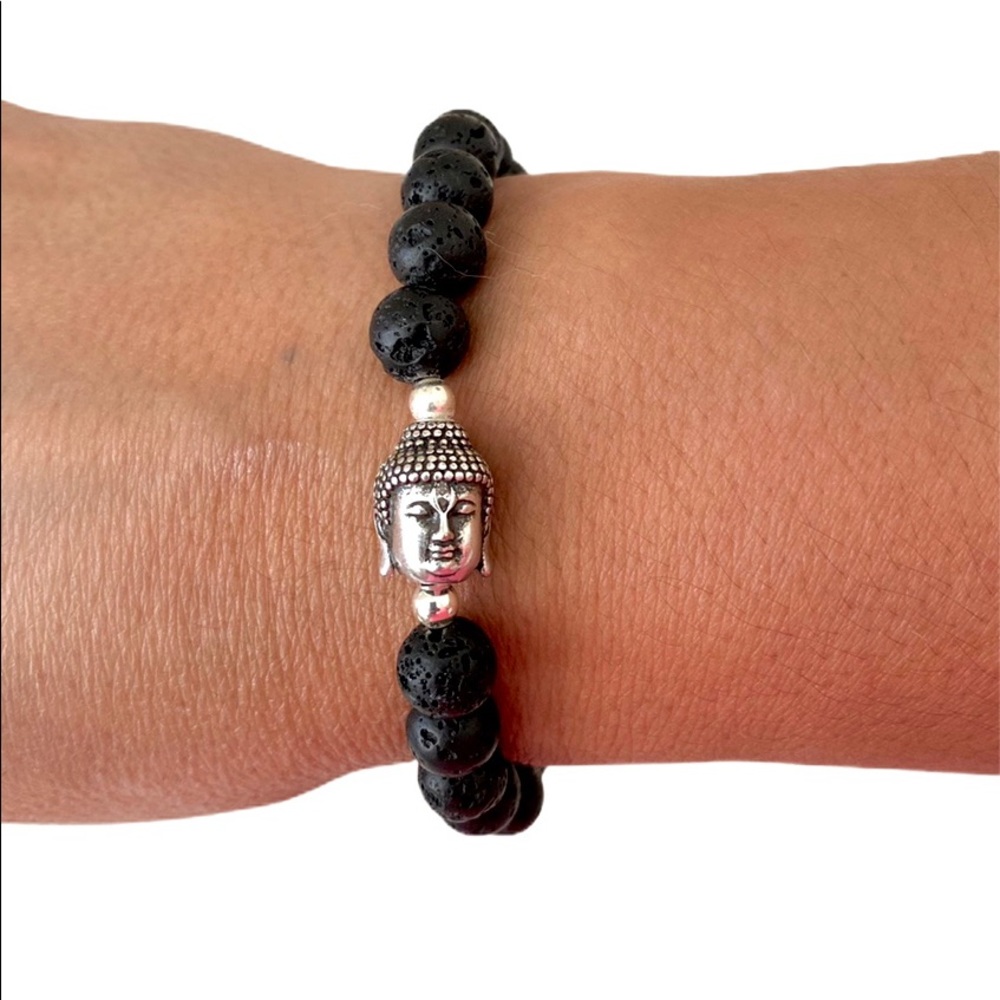 Buddha Intention Volcanic Bracelet